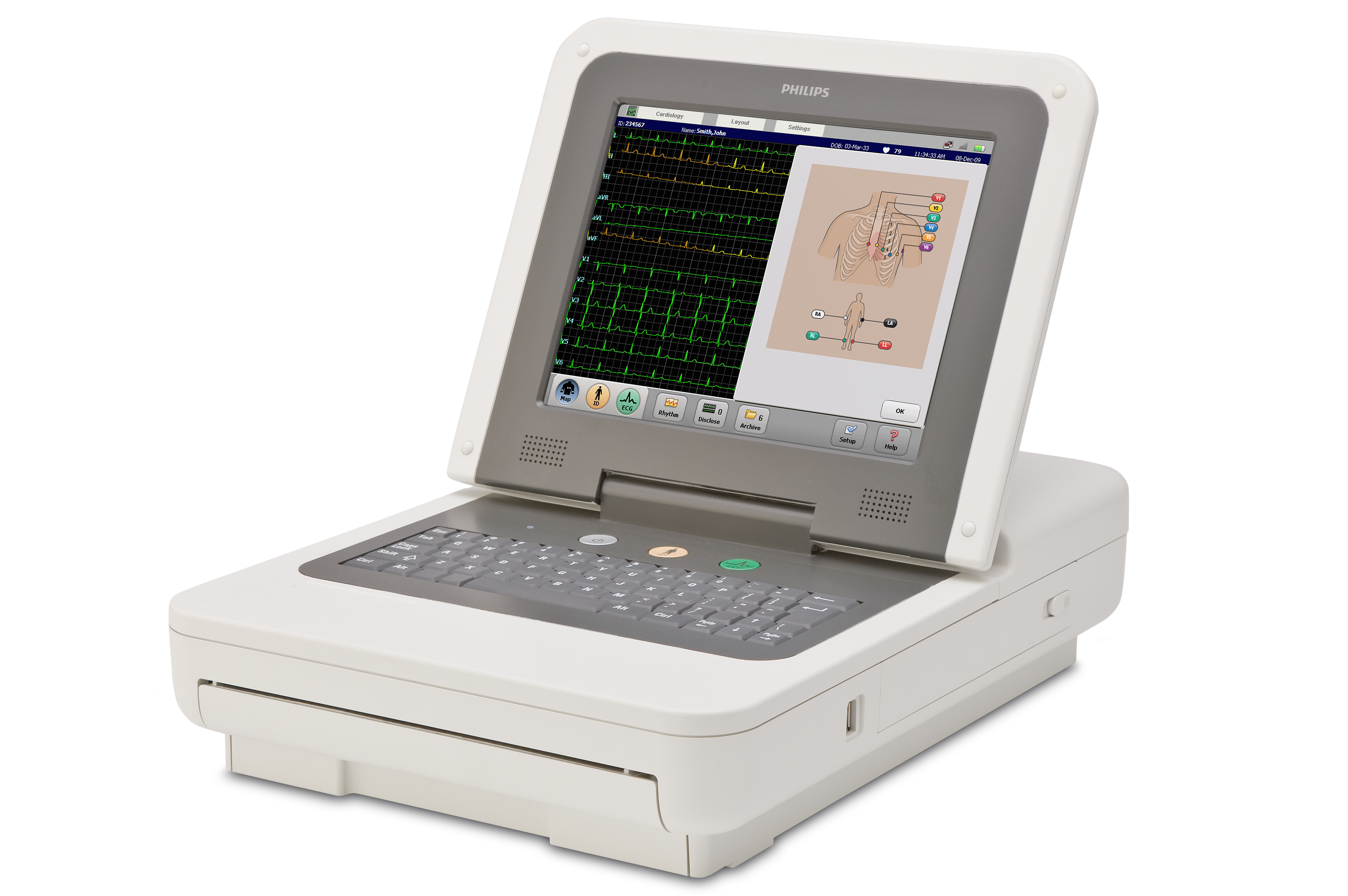 Máy điện tim 12 kênh